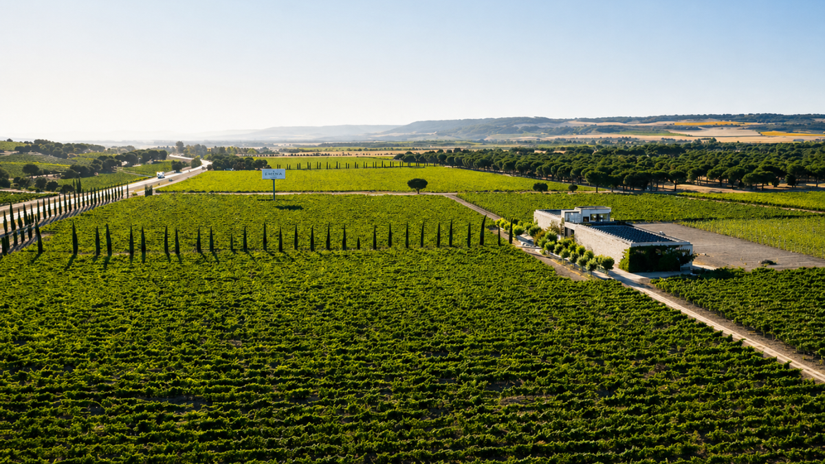 Vinice a vinice Finca Rodma