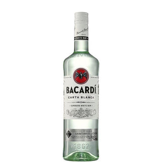 BACARDI BÍLÁ 1L.