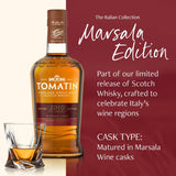 TOMATIN 12 Años MARSALA CASKS 1 de 3 Italian Collection 2010
