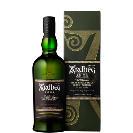 Bottle of Ardbeg An Oa 1L. with case