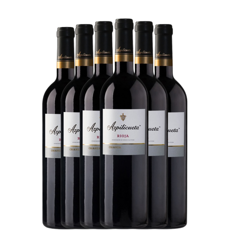 6 bottles of Azpilicueta Crianza 2022