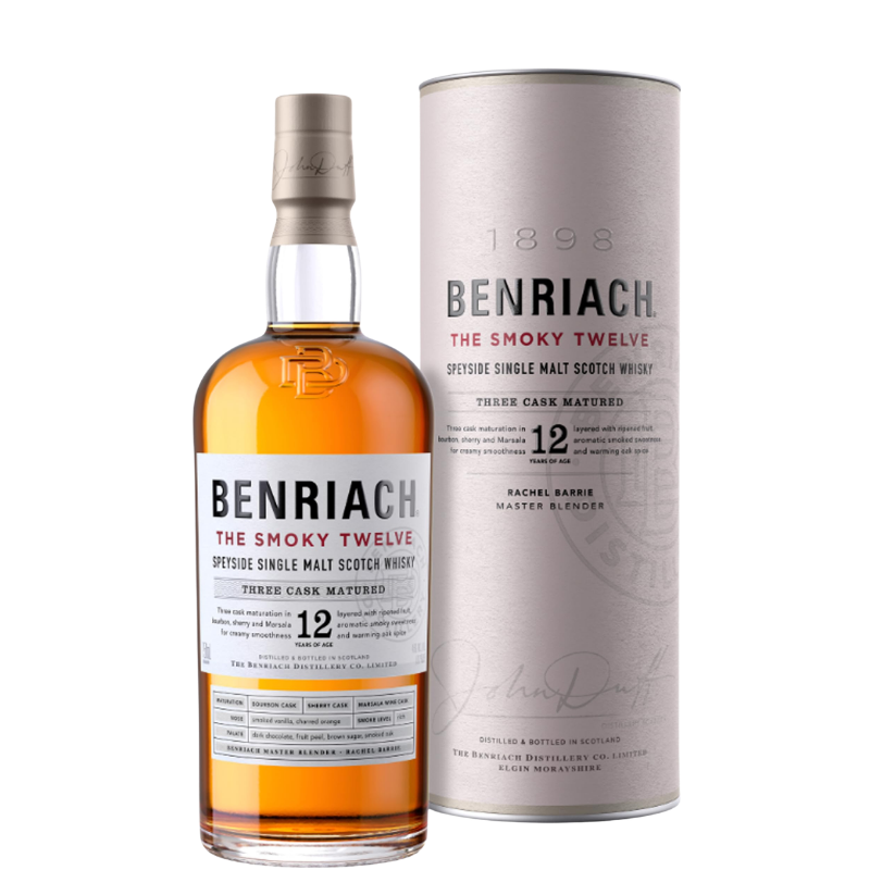 BENRIACH THE SMOKY TWELVE 12 Años