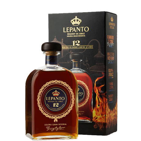 Láhev Barndyho Lepanta 12 let s pouzdrem