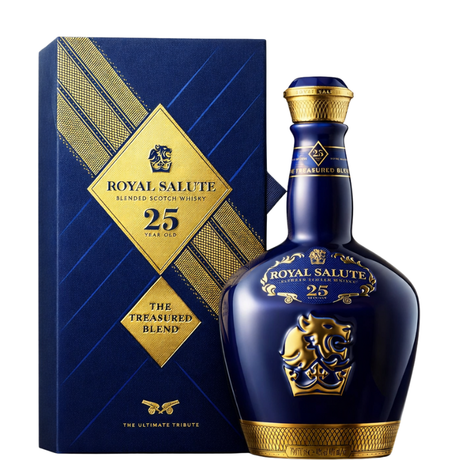 Láhev CHIVAS ROYAL SALUTE 25 Years The Treasured Blended