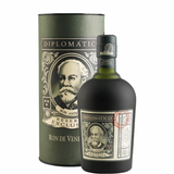 Bottle of Diplomático 12 years exclusive reserve with case