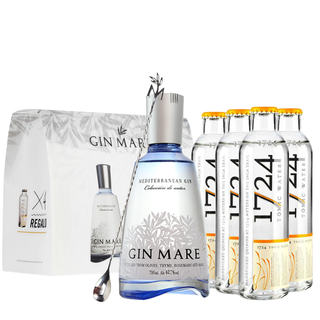GIN MARE + 4 tonika 1724+ kadeřavá lžička
