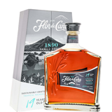 Bottle of Flor de Caña 19 years with case