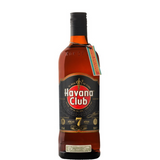 Bottle of Havana rum 7 years