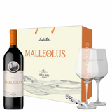 MALLEOLUS 2023 + 2 sklenice + otvírák v pouzdře s rukojetí