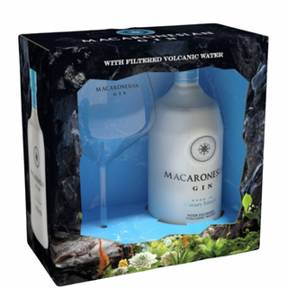 MAKARONSKÝ gin + sklenice