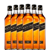 6 bottles of Johnnie Walker Black Label