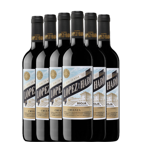 6 lahví Lopez de Haro Crianza 2022