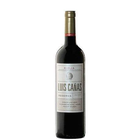 Bottle of Luis Cañas Reserve wine