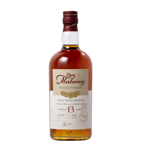 Botella de Malecon 13 años Rare Proof