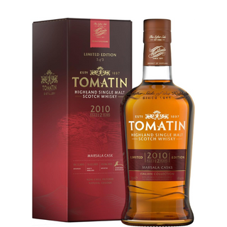 TOMATIN 12 Años MARSALA CASKS 1 de 3 Italian Collection 2010