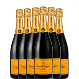6 lahví Veuve Clicquot Yellow Label