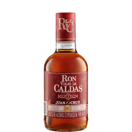 Láhev starého rumu z Caldas 5 Juan de la Cruz