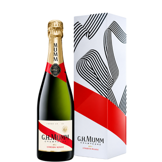 G.H.MUMM Cordon Rouge Brut + pouzdro