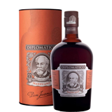 Diplomático Mantuano bottle with case